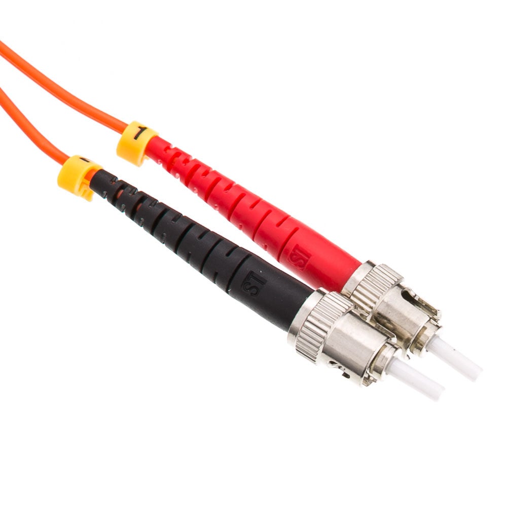 Fiber Optic Cable, 5 Meter (16 feet) LC to ST Lucent Connector to